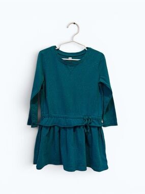 Tea Collection Teal Ayr Adventure Knit Dress, Size 3, MSRP $40